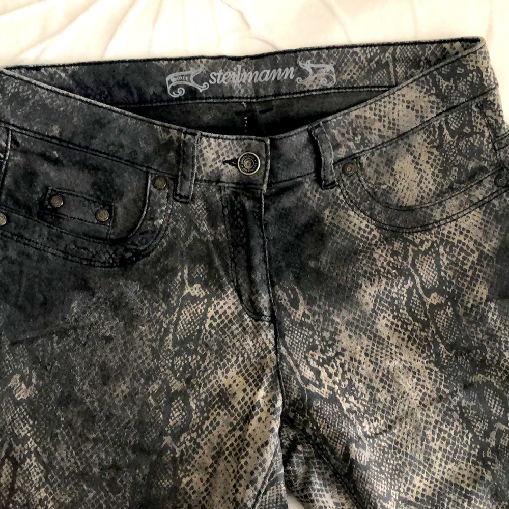 Mid rise Steilmann python jeans - Picture 7 of 7